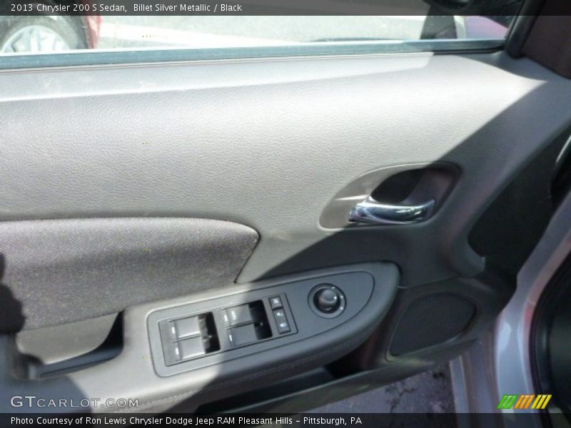 Billet Silver Metallic / Black 2013 Chrysler 200 S Sedan