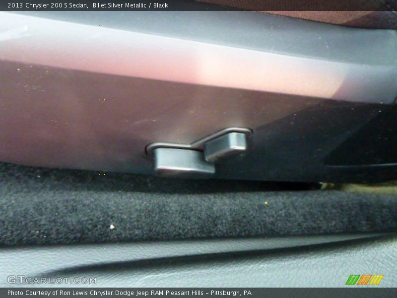 Billet Silver Metallic / Black 2013 Chrysler 200 S Sedan