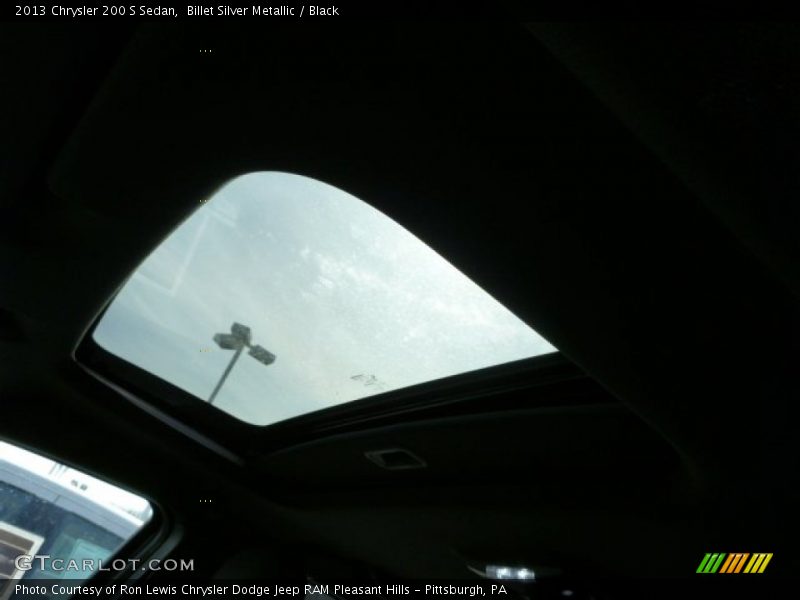 Billet Silver Metallic / Black 2013 Chrysler 200 S Sedan