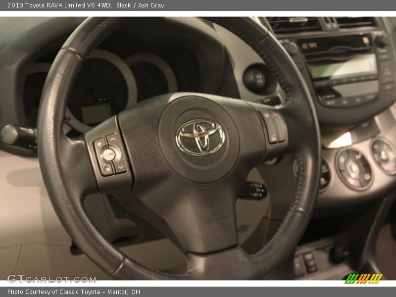 Black / Ash Gray 2010 Toyota RAV4 Limited V6 4WD