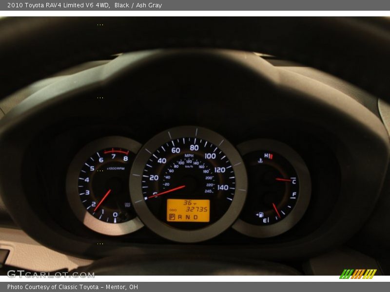Black / Ash Gray 2010 Toyota RAV4 Limited V6 4WD