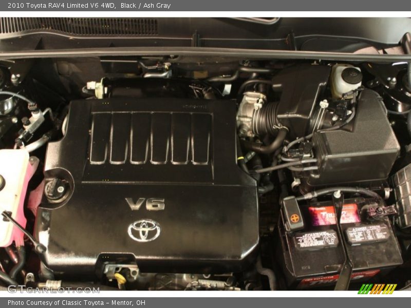 Black / Ash Gray 2010 Toyota RAV4 Limited V6 4WD
