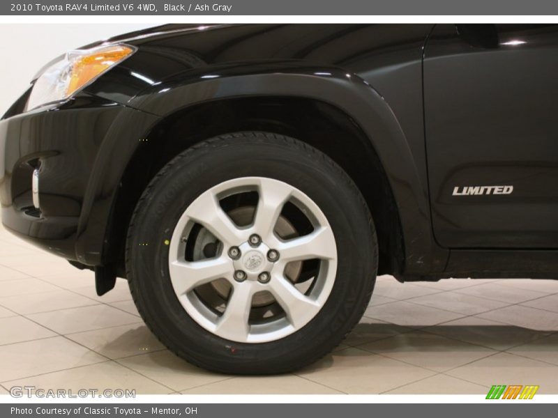 Black / Ash Gray 2010 Toyota RAV4 Limited V6 4WD