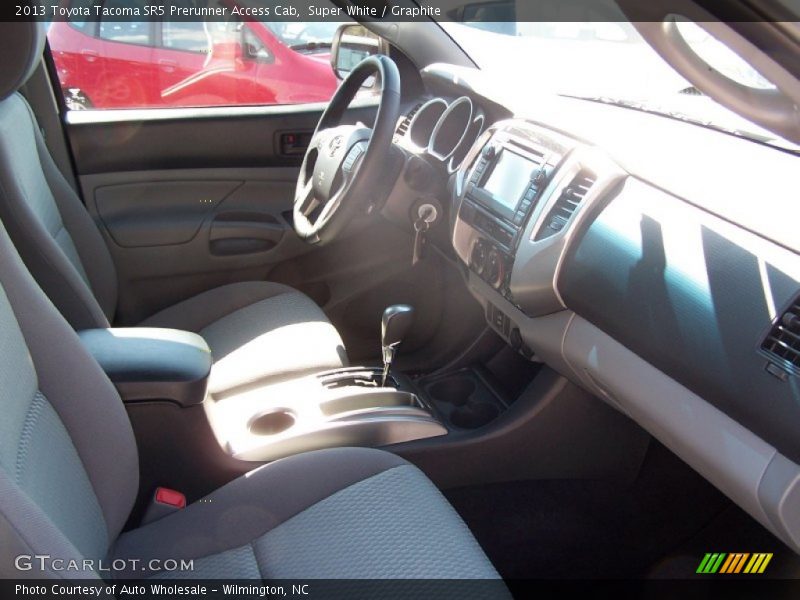 Super White / Graphite 2013 Toyota Tacoma SR5 Prerunner Access Cab