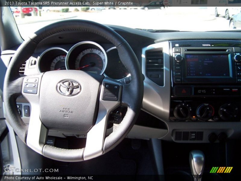 Super White / Graphite 2013 Toyota Tacoma SR5 Prerunner Access Cab