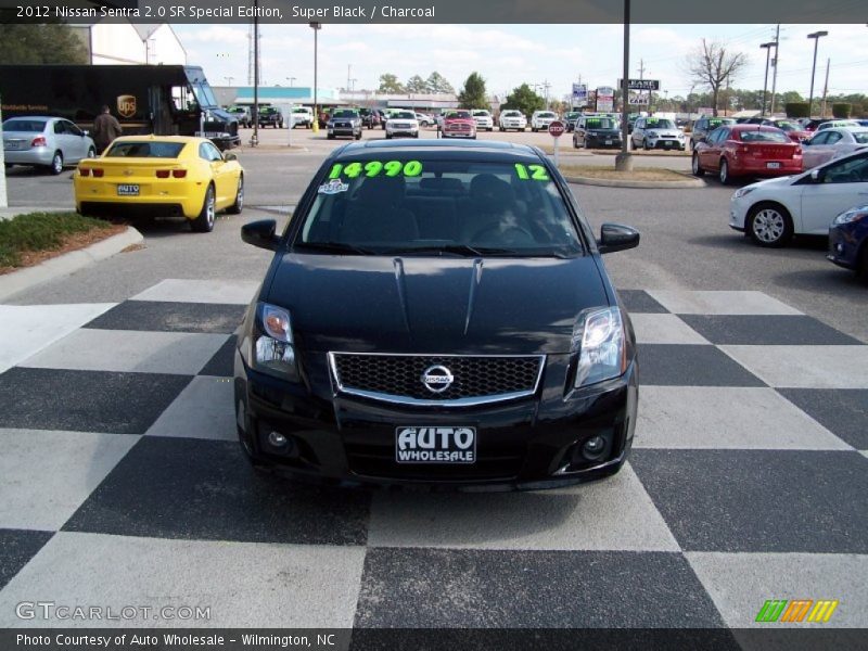 Super Black / Charcoal 2012 Nissan Sentra 2.0 SR Special Edition
