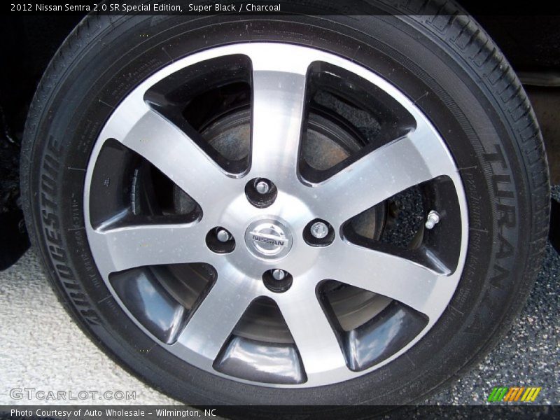 Super Black / Charcoal 2012 Nissan Sentra 2.0 SR Special Edition