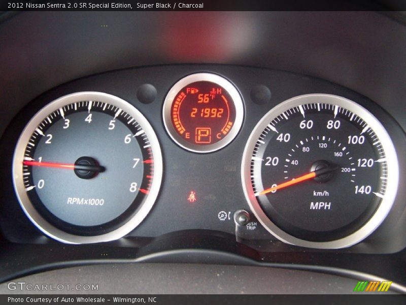 Super Black / Charcoal 2012 Nissan Sentra 2.0 SR Special Edition