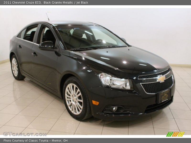 Black Granite Metallic / Jet Black 2011 Chevrolet Cruze ECO