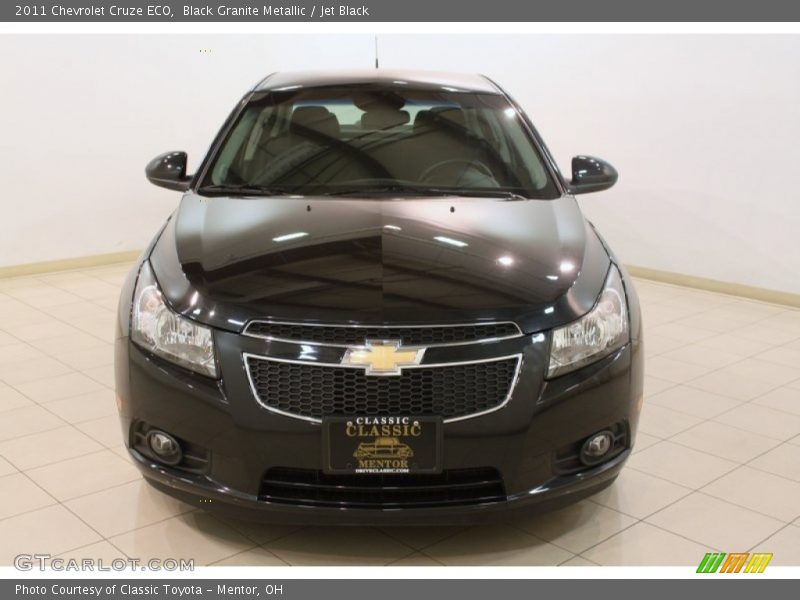 Black Granite Metallic / Jet Black 2011 Chevrolet Cruze ECO