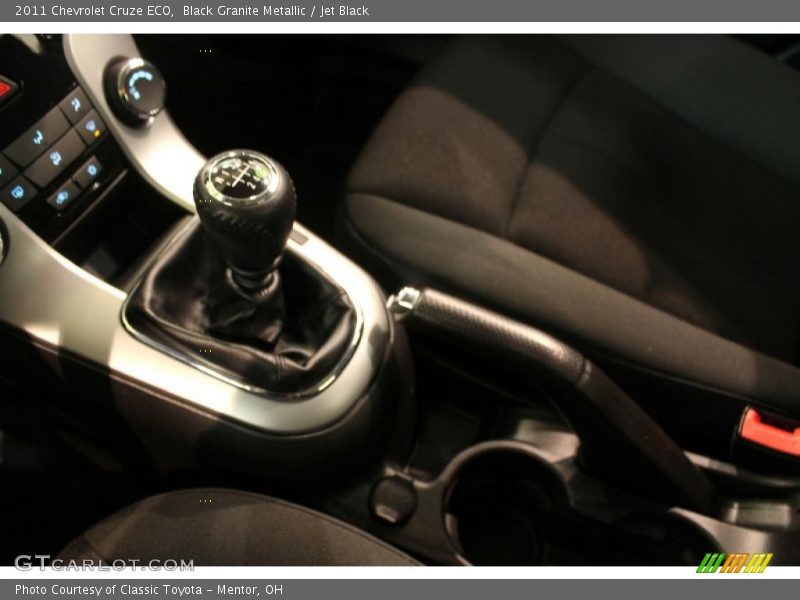 Black Granite Metallic / Jet Black 2011 Chevrolet Cruze ECO