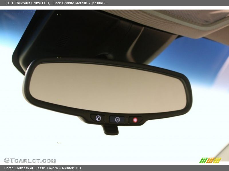 Black Granite Metallic / Jet Black 2011 Chevrolet Cruze ECO