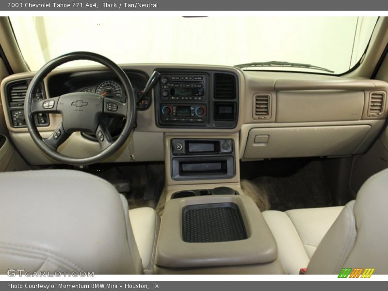 Black / Tan/Neutral 2003 Chevrolet Tahoe Z71 4x4
