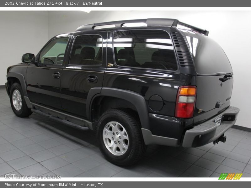Black / Tan/Neutral 2003 Chevrolet Tahoe Z71 4x4