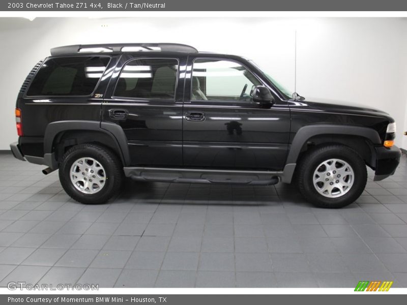 Black / Tan/Neutral 2003 Chevrolet Tahoe Z71 4x4