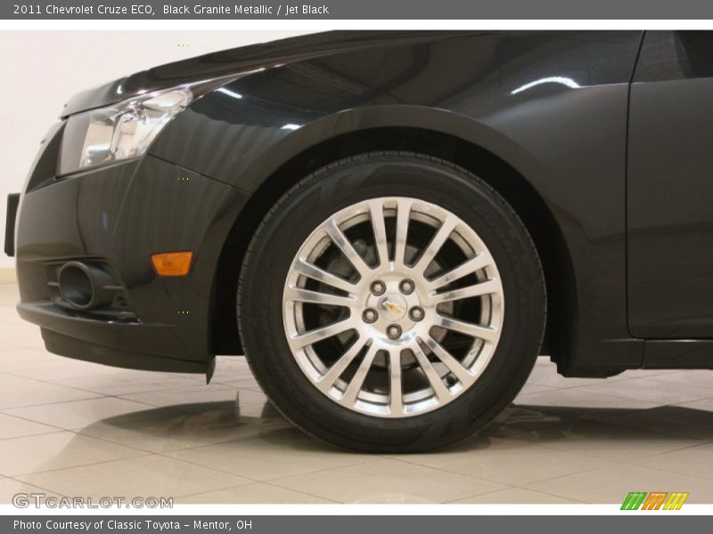 Black Granite Metallic / Jet Black 2011 Chevrolet Cruze ECO