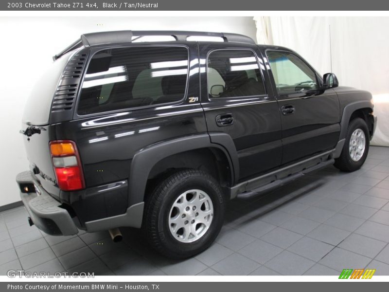 Black / Tan/Neutral 2003 Chevrolet Tahoe Z71 4x4