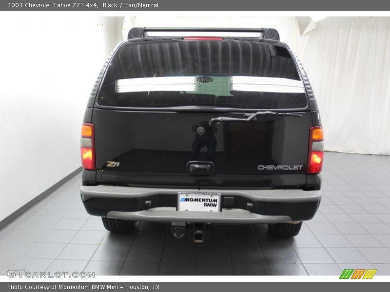 Black / Tan/Neutral 2003 Chevrolet Tahoe Z71 4x4