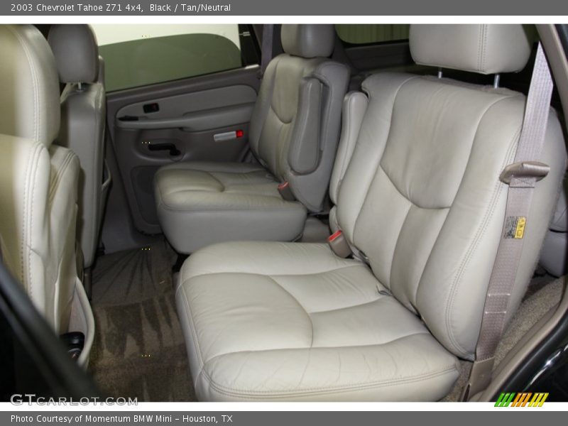 Black / Tan/Neutral 2003 Chevrolet Tahoe Z71 4x4