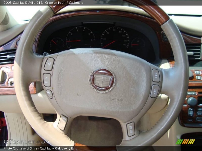Crimson Pearl / Cashmere 2005 Cadillac DeVille DTS