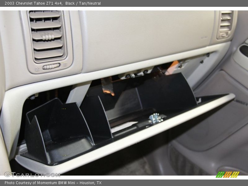 Black / Tan/Neutral 2003 Chevrolet Tahoe Z71 4x4