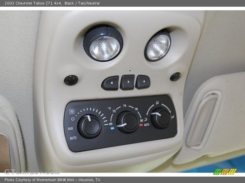 Black / Tan/Neutral 2003 Chevrolet Tahoe Z71 4x4