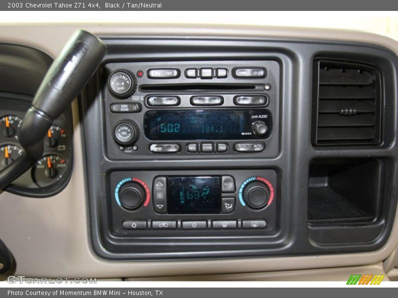 Black / Tan/Neutral 2003 Chevrolet Tahoe Z71 4x4