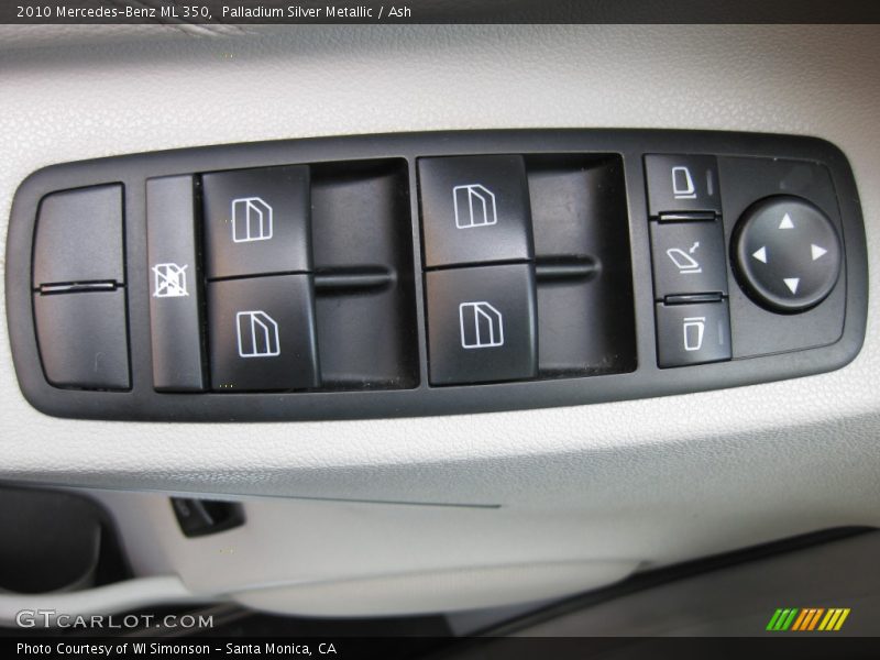 Palladium Silver Metallic / Ash 2010 Mercedes-Benz ML 350