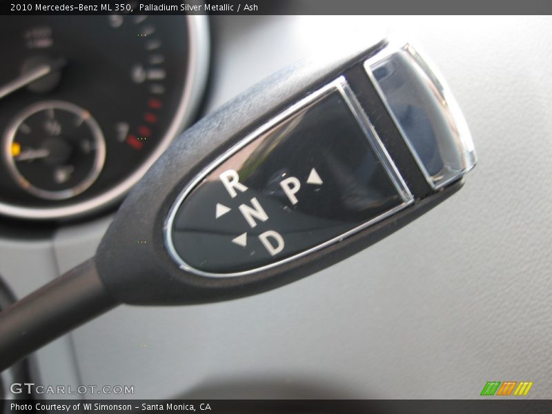 Palladium Silver Metallic / Ash 2010 Mercedes-Benz ML 350