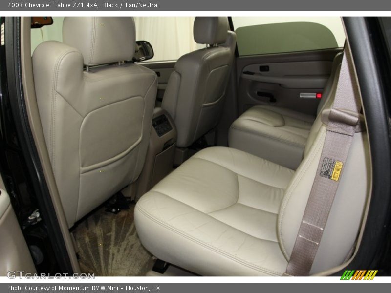 Black / Tan/Neutral 2003 Chevrolet Tahoe Z71 4x4