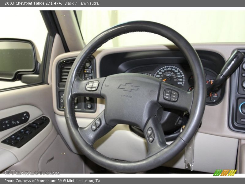 Black / Tan/Neutral 2003 Chevrolet Tahoe Z71 4x4