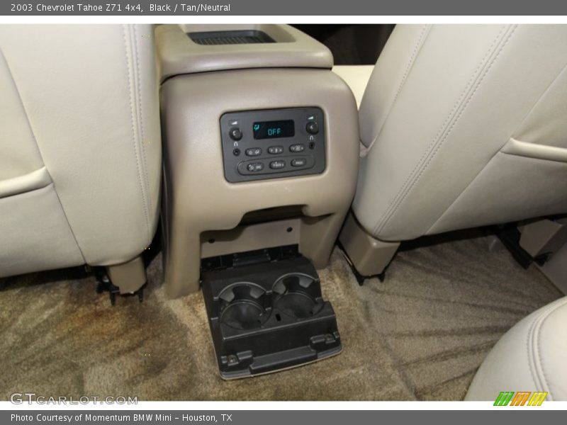 Black / Tan/Neutral 2003 Chevrolet Tahoe Z71 4x4