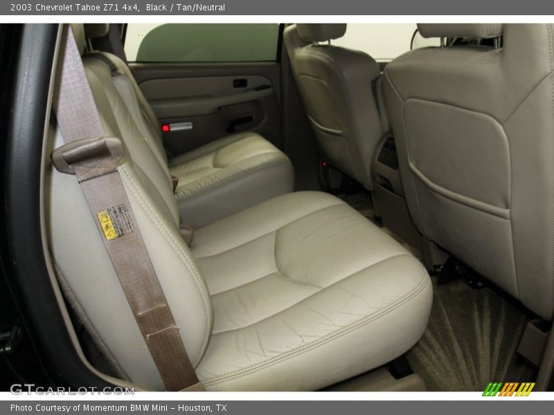 Black / Tan/Neutral 2003 Chevrolet Tahoe Z71 4x4