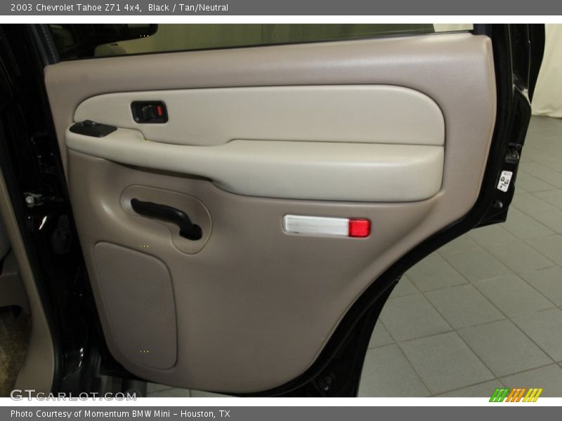 Black / Tan/Neutral 2003 Chevrolet Tahoe Z71 4x4