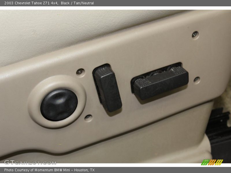 Black / Tan/Neutral 2003 Chevrolet Tahoe Z71 4x4