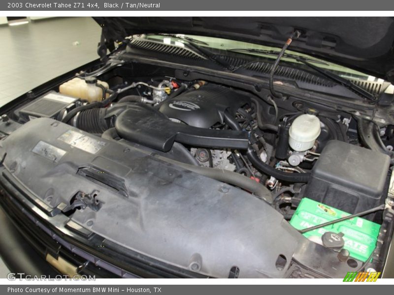 Black / Tan/Neutral 2003 Chevrolet Tahoe Z71 4x4