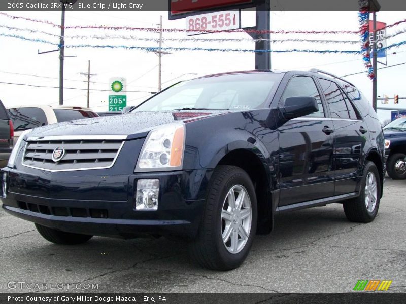 Blue Chip / Light Gray 2005 Cadillac SRX V6