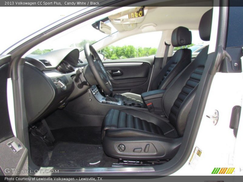 Candy White / Black 2013 Volkswagen CC Sport Plus