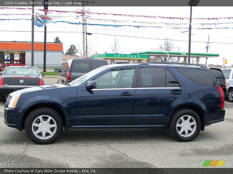 Blue Chip / Light Gray 2005 Cadillac SRX V6