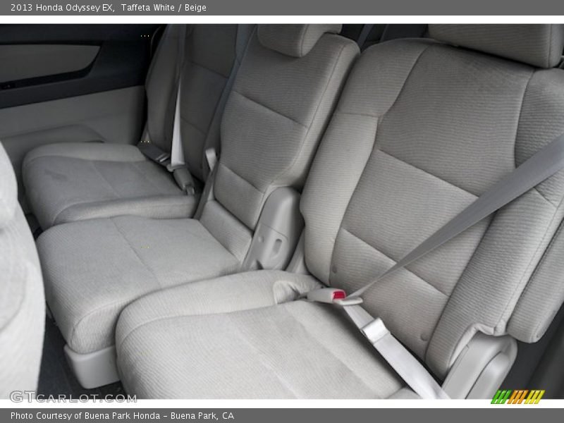 Taffeta White / Beige 2013 Honda Odyssey EX
