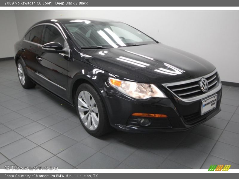 Deep Black / Black 2009 Volkswagen CC Sport