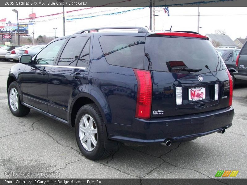 Blue Chip / Light Gray 2005 Cadillac SRX V6