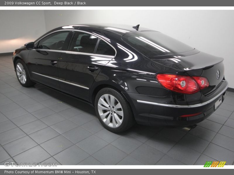 Deep Black / Black 2009 Volkswagen CC Sport
