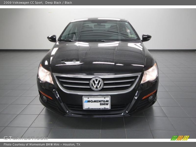 Deep Black / Black 2009 Volkswagen CC Sport
