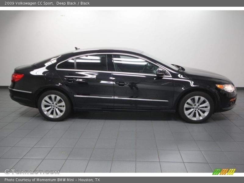 Deep Black / Black 2009 Volkswagen CC Sport