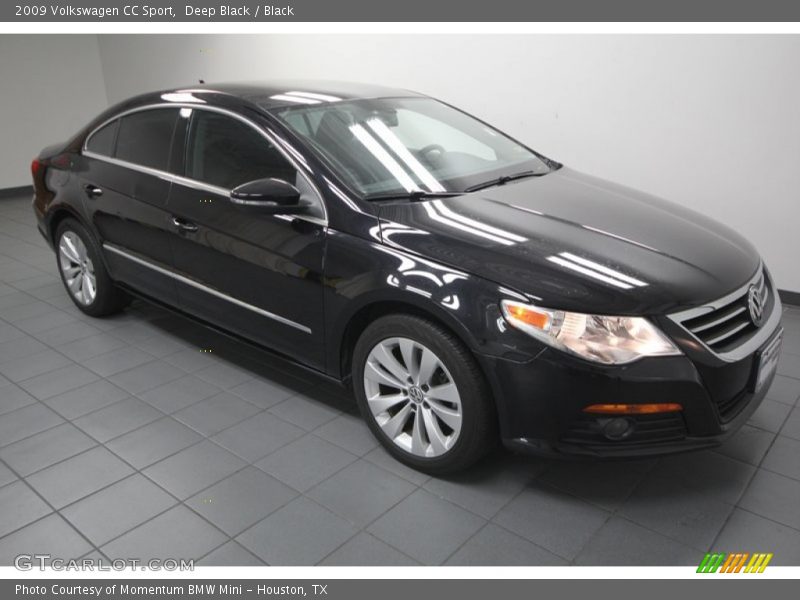Deep Black / Black 2009 Volkswagen CC Sport