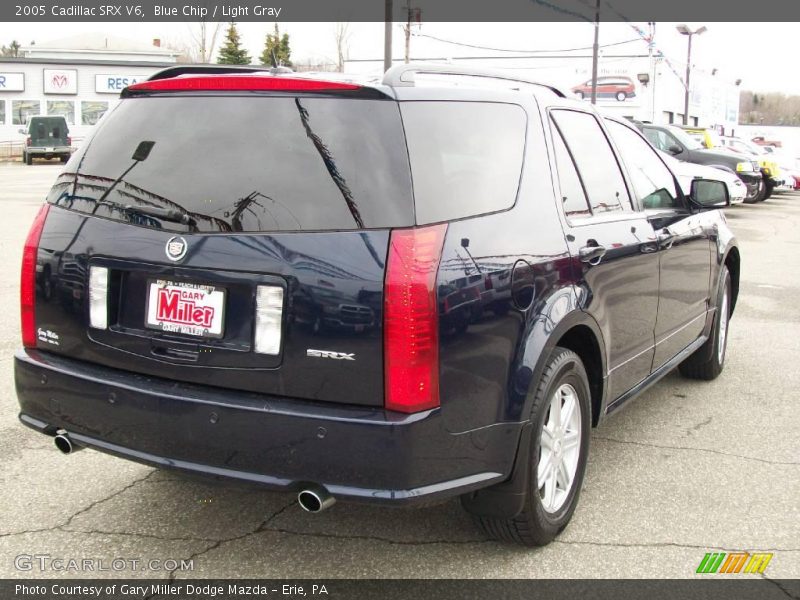Blue Chip / Light Gray 2005 Cadillac SRX V6