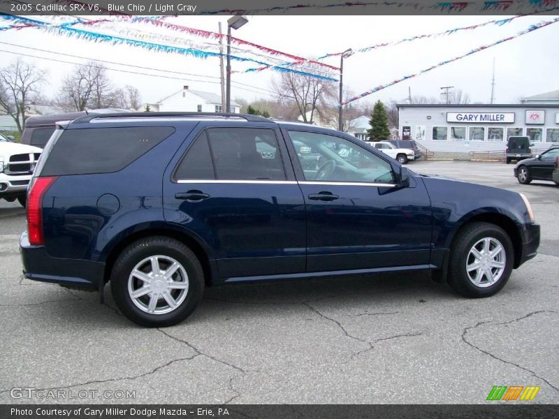 Blue Chip / Light Gray 2005 Cadillac SRX V6