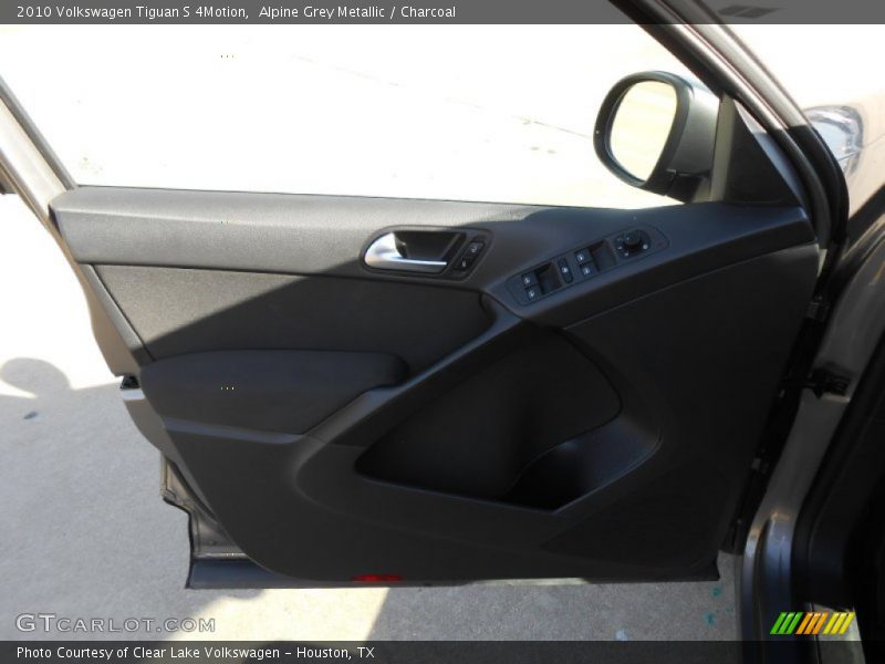 Alpine Grey Metallic / Charcoal 2010 Volkswagen Tiguan S 4Motion