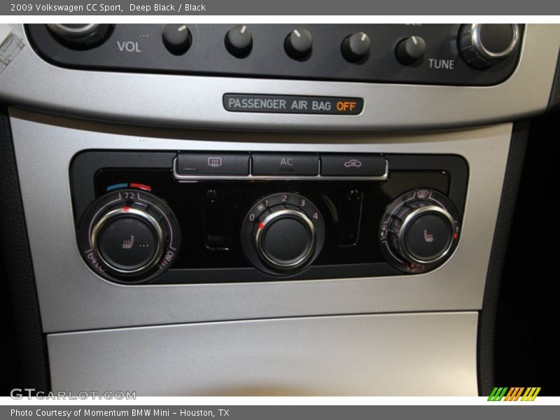 Deep Black / Black 2009 Volkswagen CC Sport